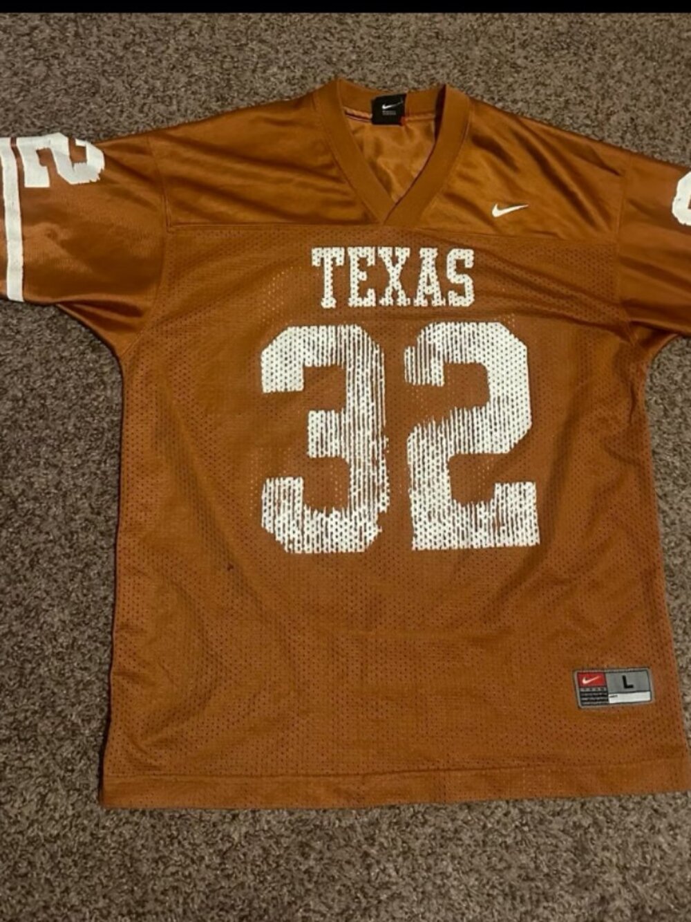 Nike Texas Longhorns #32 football jersey Women’s Large